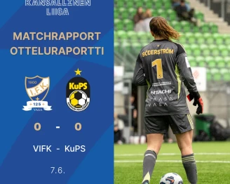 otteluraportti vifk kups